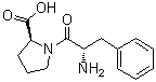 L-苯丙氨酰-L-脯氨酸分子结构 (CAS 7669-65-0)