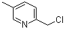 structure of CAS# 767-01-1, 2-(Chloromethyl)-5-methylpyridine