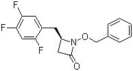 CAS # 767352-30-7, (4R)-1-(Phenylmethoxy)-4-[(2,4,5-trifluorophenyl)methyl]-2-azetidinone