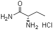 L-2-Aminobutanamide hydrochloride molecular structure (CAS 7682-20-4)