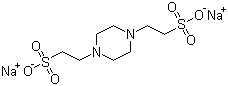 CAS # 76836-02-7, Disodium piperazine-1,4-diethanesulphonate, 1,4-Piperazinediethanesulfonic acid disodium salt, PIPES disodium salt
