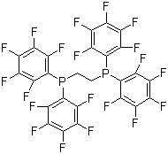 CAS # 76858-94-1, 1,2-Bis(dipentafluorophenylphosphino)ethane