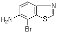 structure of CAS# 769-20-0, 7-Bromobenzo[d]thiazol-6-amine