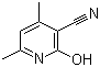 3-Cyano-4,6-dimethyl-2-hydroxypyridine molecular structure (CAS 769-28-8)