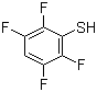 structure of CAS# 769-40-4, 2,3,5,6-Tetrafluorothiophenol