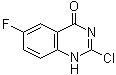 structure of CAS# 769158-12-5, 2-氯-6-氟-4(1H)-喹唑啉酮
