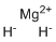 Magnesium hydride molecular structure (CAS 7693-27-8)
