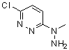 CAS # 76953-33-8, 3-Chloro-6-(1-methylhydrazinyl)pyridazine, 3-Chloro-6-(1-methylhydrazino)pyridazine, GYKI 11493