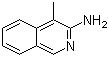 CAS # 7697-66-7, 4-Methyl-3-isoquinolinamine, 3-Amino-4-methylisoquinoline