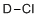 structure of CAS# 7698-05-7, Deuterium chloride