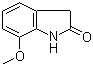 structure of CAS# 7699-20-9, 7-甲氧基吲哚-2-酮