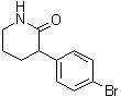 structure of CAS# 769944-71-0, 3-(4-Bromophenyl)piperidin-2-one