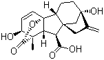 CAS # 77-06-5, Gibberellic acid, 2,4a,7-Trihydroxy-1-methyl-8-methylenegibb-3-ene-1,10-dicarboxylic acid 1,4a-lactone