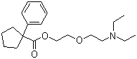 CAS 登录号：77-23-6, 喷托维林, 1-苯基环戊烷-1-羧酸 2-(2-二乙胺基乙氧基)乙酯