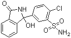 CAS # 77-36-1, Chlortalidone, 2-Chloro-5-(2,3-dihydro-1-hydroxy-3-oxo-1H-isoindol-1-yl)benzenesulfonamide, Chlorthalidone, Hygroton, Thalitone