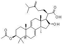 CAS 登录号：77012-31-8, 9-去氢茯灵酸
