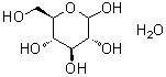 D-Glucopyranose monohydrate molecular structure (CAS 77029-61-9)