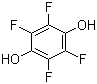 structure of CAS# 771-63-1, 2,3,5,6-Tetrafluorohydroquinone