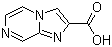 structure of CAS# 77112-53-9, Imidazo[1,2-a]pyrazine-2-carboxylic acid