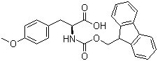Fmoc-4-Methoxy-L-phenylalanine molecular structure (CAS 77128-72-4)