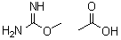 CAS # 77164-02-4, Carbamimidic acid methyl ester monoacetate