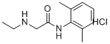 Monoethylglycinexylidide hydrochloride molecular structure (CAS 7729-94-4)