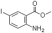 structure of CAS# 77317-55-6, 2-氨基-5-碘苯甲酸甲酯