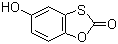 structure of CAS# 7735-56-0, 5-Hydroxy-1,3-benzoxathiol-2-one