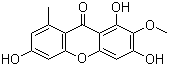 CAS # 773850-90-1, Drimiopsin C, 1,3,6-Trihydroxy-2-methoxy-8-methyl-9H-xanthen-9-one