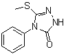 CAS 登录号：7746-66-9, 2,4-二氢-5-(甲硫基)-4-苯基-3H-1,2,4-三唑-3-酮