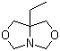 7a-Ethyldihydro-1H,3H,5H-oxazolo[3,4-c]oxazole molecular structure (CAS 7747-35-5)