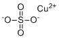 structure of CAS# 7758-98-7, Cupric sulfate
