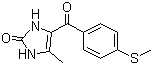 CAS # 77671-31-9, Enoximone, 1,3-Dihydro-4-methyl-5-(4-methylthiobenzoyl)-2H-imidazol-2-one