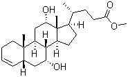 CAS # 77731-11-4, (5beta,7alpha,12alpha)-7,12-Dihydroxychol-3-en-24-oic acid methyl ester