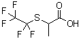 CAS # 77758-95-3, 2-[(Pentafluoroethyl)thio]propanoic acid