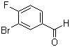 structure of CAS# 77771-02-9, 3-Bromo-4-fluorobenzaldehyde