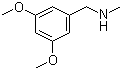 CAS # 77775-71-4, (3,5-Dimethoxybenzyl)methylamine, 1-(3,5-Dimethoxyphenyl)-N-methylmethanamine