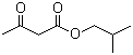 Isobutyl acetoacetate molecular structure (CAS 7779-75-1)
