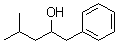 Isobutyl benzyl carbinol molecular structure (CAS 7779-78-4)