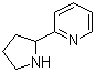 structure of CAS# 77790-61-5, 2-(2-吡啶基)吡咯烷
