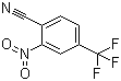 2-Nitro-4-(trifluoromethyl)benzonitrile molecular structure (CAS 778-94-9)