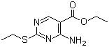 CAS 登录号：778-97-2, 2-乙硫基-4-氨基嘧啶-5-羧酸乙酯