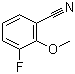 CAS # 77801-22-0, 3-Fluoro-2-methoxybenzonitrile
