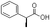 CAS # 7782-24-3, (S)-(+)-2-Phenylpropionic acid, (S)-(+)-Hydratropic acid