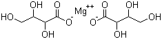 structure of CAS# 778571-57-6, L-Threonic acid magnesium salt