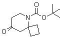 structure of CAS# 778646-92-7, 8-氧代-5-氮杂螺[3.5]壬烷-5-羧酸叔丁酯