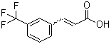 CAS # 779-89-5, 3-(Trifluoromethyl)cinnamic acid, m-(Trifluoromethyl)cinnamic acid