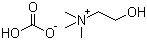 CAS # 78-73-9, Choline bicarbonate, (2-Hydroxyethyl)trimethylammonium bicarbonate