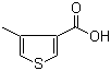 structure of CAS# 78071-30-4, 4-甲基噻吩-3-甲酸