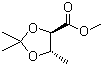 structure of CAS# 78086-72-3, (4R,5S)-2,2,5-三甲基-1,3-二氧戊环-4-羧酸甲酯